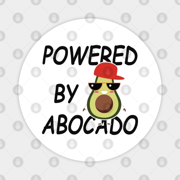 Avocado - Powered by avocado Magnet by KC Happy Shop